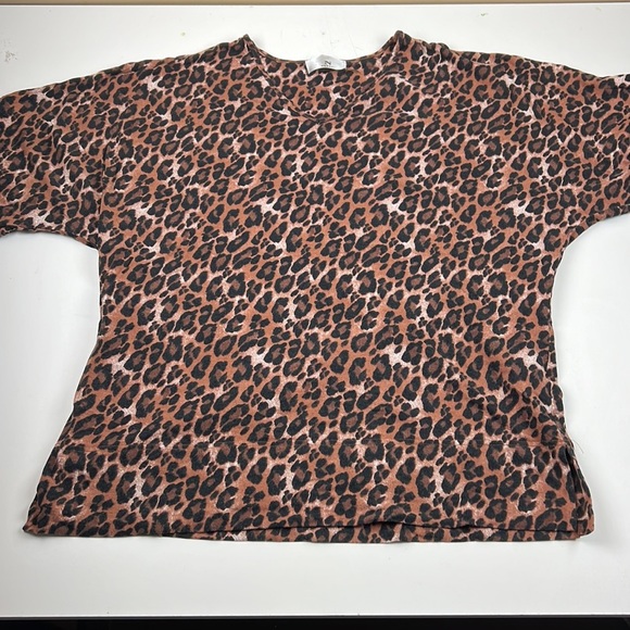 ***SOLD****Natori Ombre Leopard Short Sleeve Pajamas - Picture 4 of 13